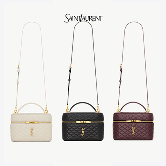 9a+ ysl gaby large lambskin vanity case